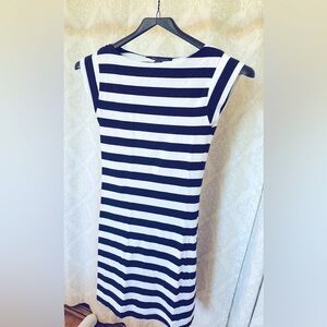 ✨French Connection Striped Cotton Dress – Size 6 (fits like 4) EUC